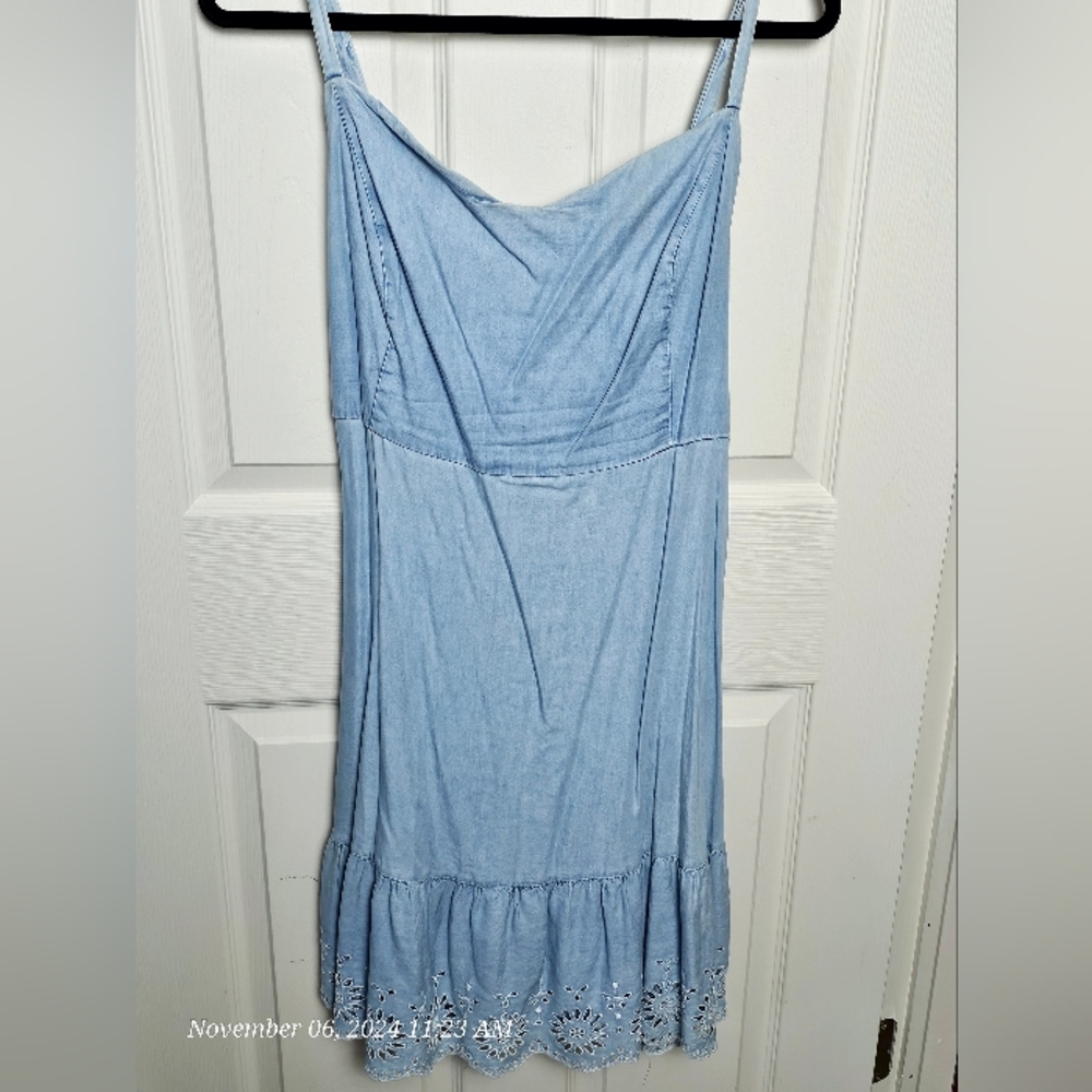 Light weight denim dress